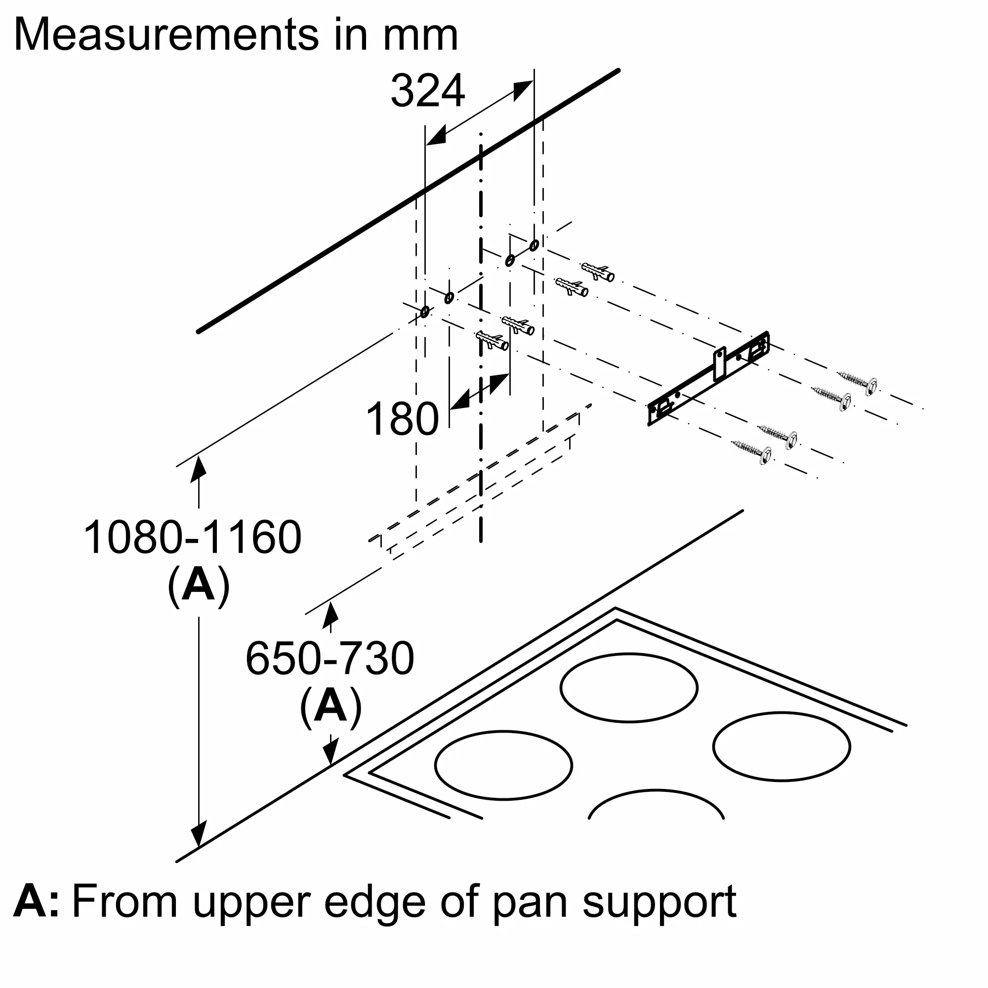 DWGA98G60I Wall-Mounted Cooker Hood | Bosch Home Appliances IN